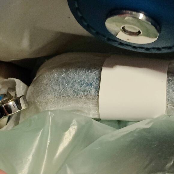 Michael Kors Mercer Extra-Small Pebbled Leather Crossbody Bag - Picture 11 of 11